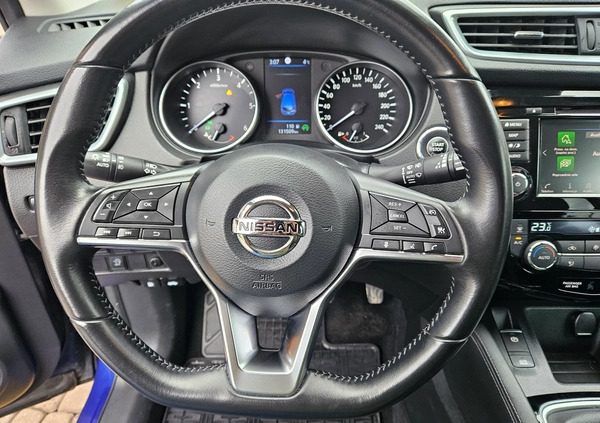 Nissan Qashqai cena 74500 przebieg: 131500, rok produkcji 2019 z Węgorzyno małe 466